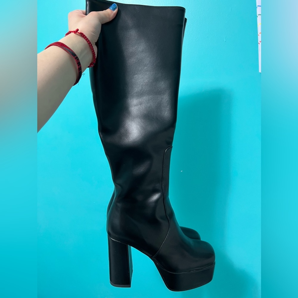 Knee High Black Boots